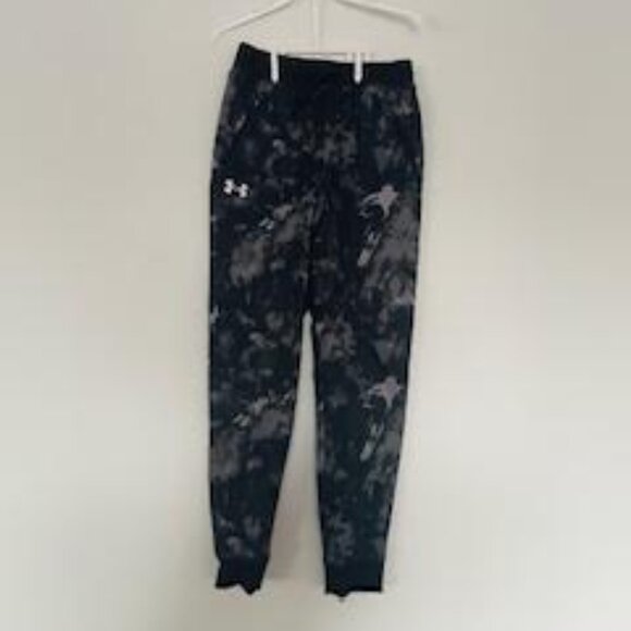 Under Armour Rival Fleece Camo Joggers – Boys Youth Medium Color Gray /Black - Picture 1 of 9